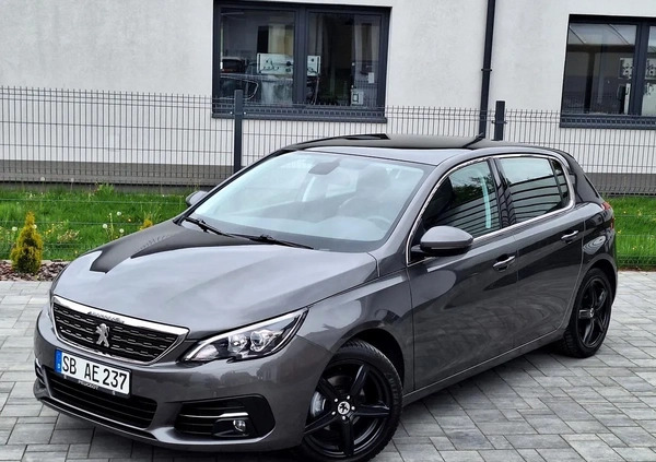 Peugeot 308 cena 45900 przebieg: 70000, rok produkcji 2018 z Radom małe 407